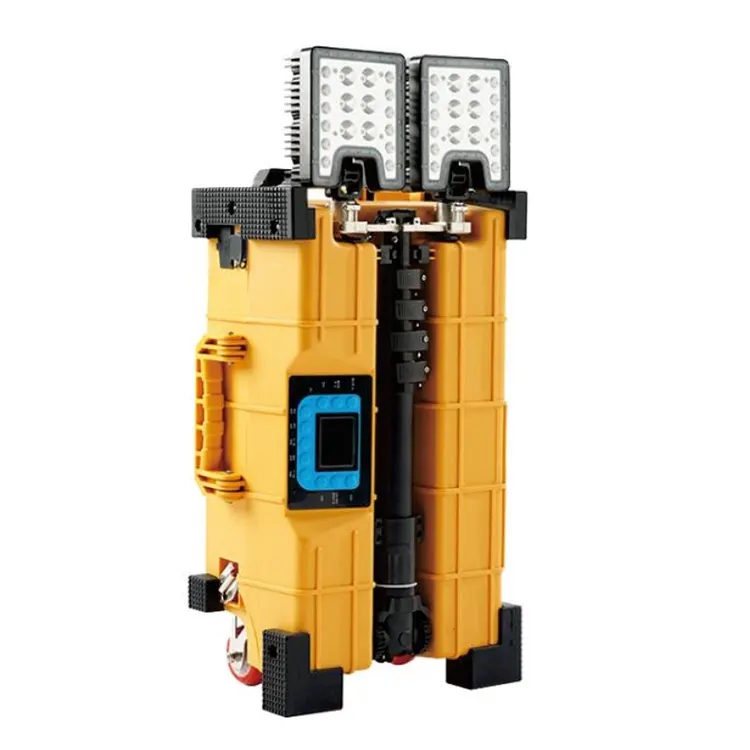 Imiphi imisebenzi engadlalwa i-Multifunctional Mobile Lighting Platform
