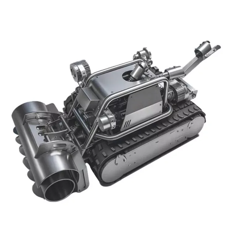I-Bionic Earthworm Dredging Robot